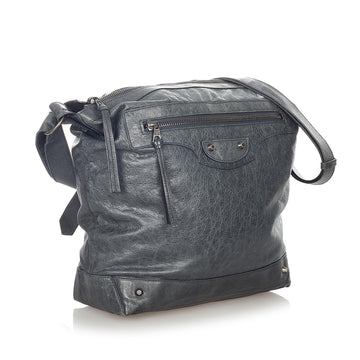 Balenciaga Motocross Day Leather Crossbody Bag (SHG-23541)