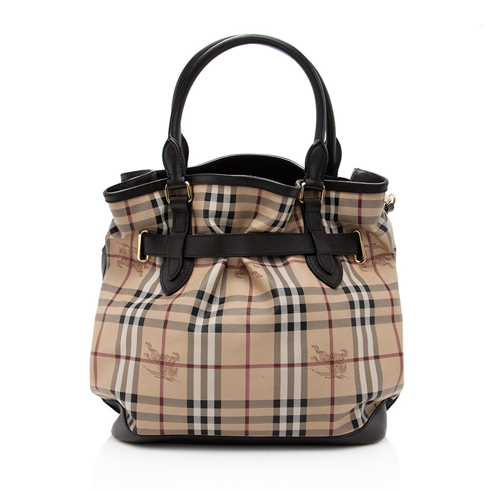 Burberry Haymarket Check Golderton Tote