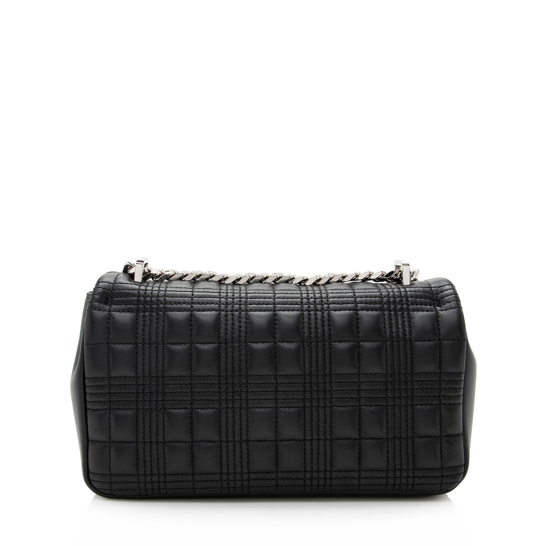 Burberry Quilted Lambskin TB Lola Chain Small Crossbody Bag