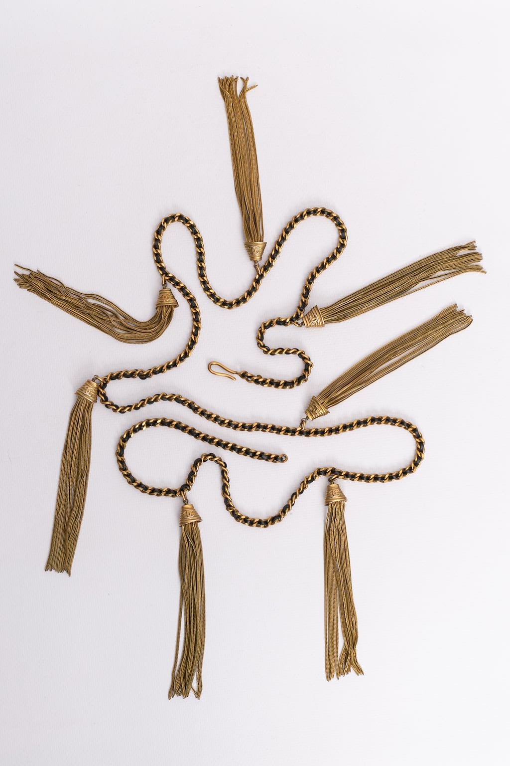 Long collier pompons Chanel Automne 1994