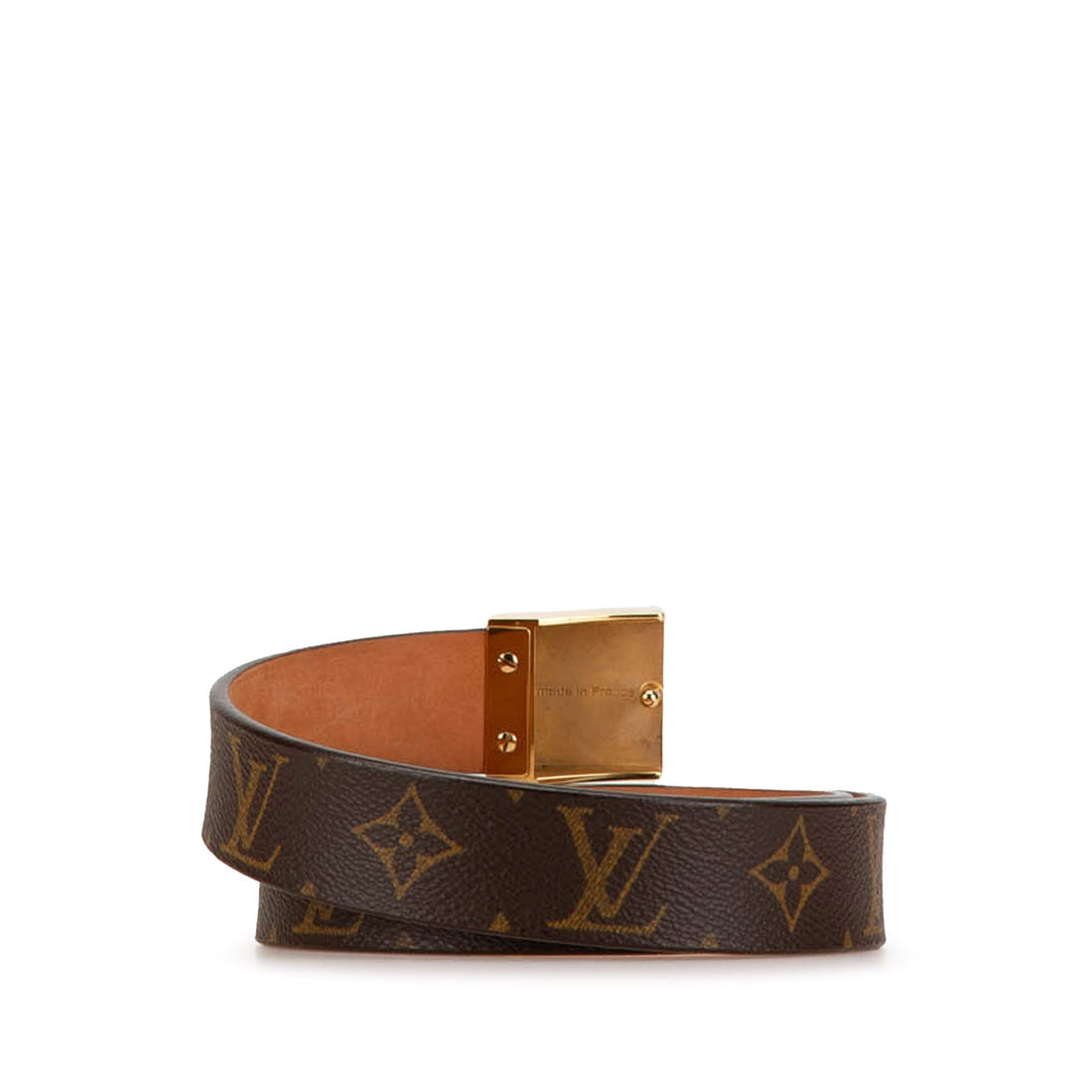 Brown Louis Vuitton Monogram Ceinture Belt
