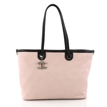 CHANEL FEVER CAVIAR QUILTED TOTE BAG