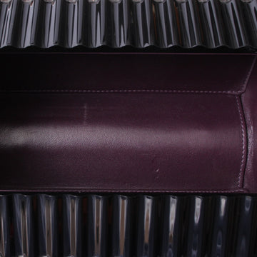 CHANEL Resin Paris Hamburg Minaudiere Shoulder Bag Black