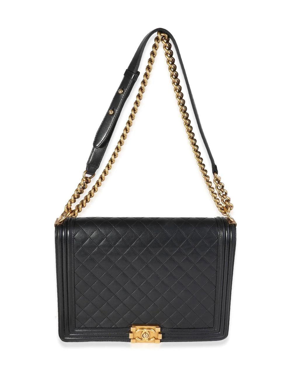 CHANEL QUILTED LAMBSKIN XL BOY FLAP BAG