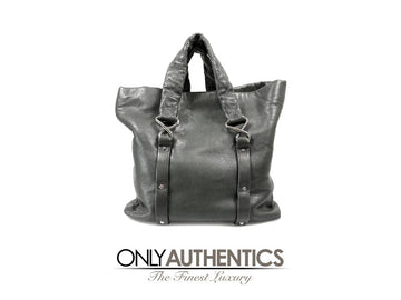 Chanel Black Lambskin Eight Knots Tote