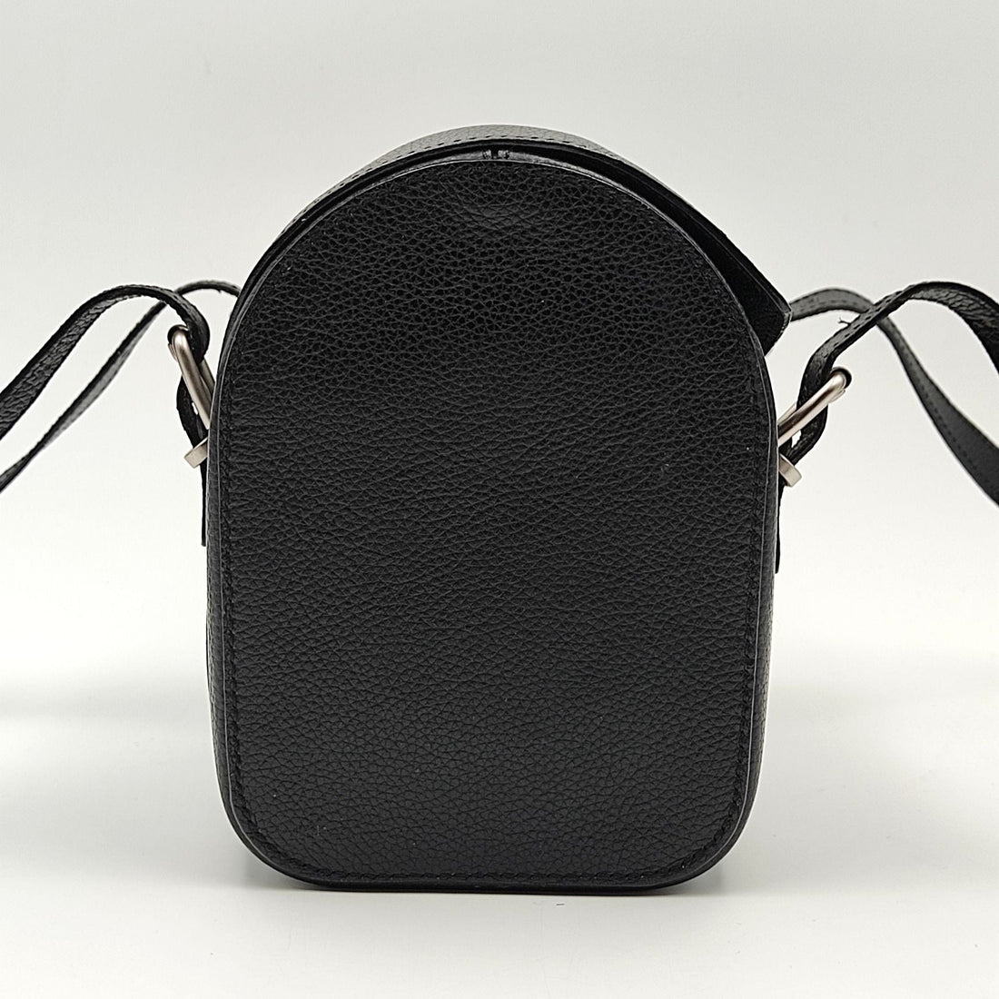 Celine handbag bag in black leather