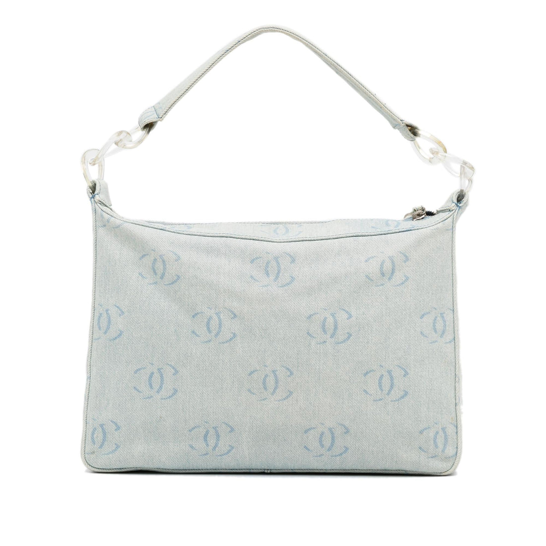 Chanel CC Denim Shoulder Bag (SHG-EFvBLv)