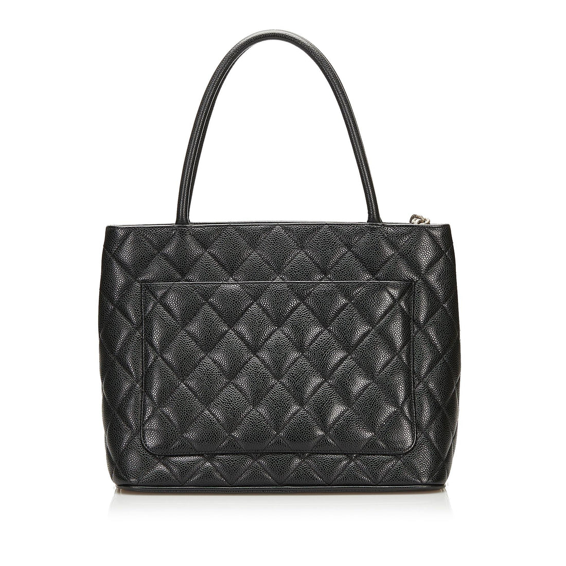 Chanel Caviar Medallion Tote (SHG-36026)