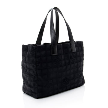 Chanel Nylon Travel Ligne Large Tote (SHF-LAMMG5)