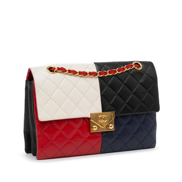 Chanel Pagoda Colorblocking Shoulder Bag (SHG-WQ2Rej)