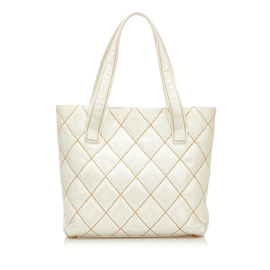 Chanel Quilted Surpique Tote (SHG-35386)