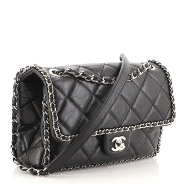 CHANEL RUNNING CHAIN AROUND FLAP BAG MEDIUM