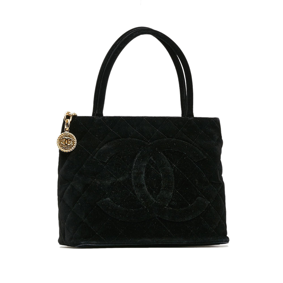 Chanel Velvet Medallion Tote (SHG-O6Jpwf)