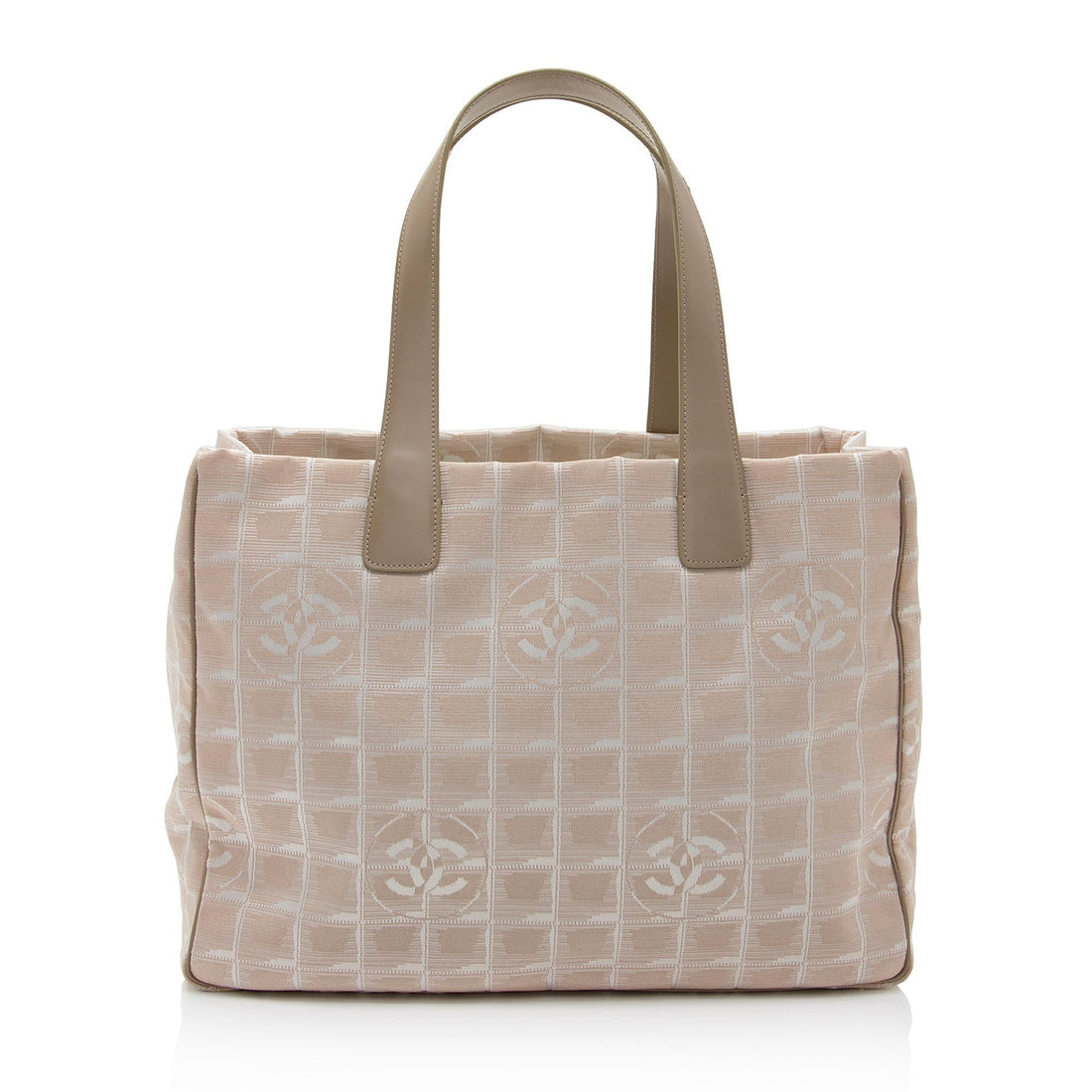 Chanel Vintage Nylon Travel Ligne Large Tote (SHF-ldfHFC)