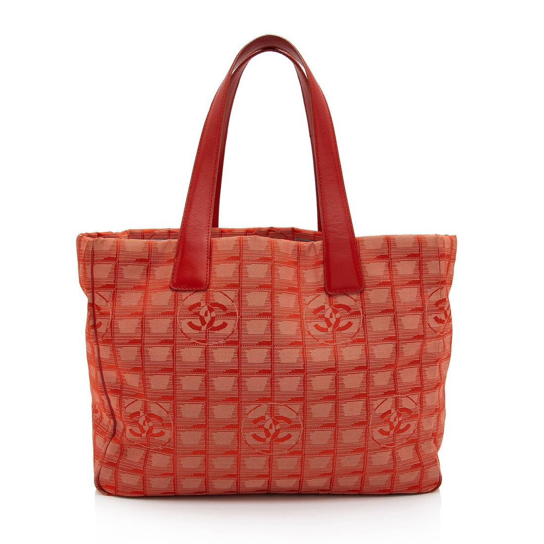 Chanel Vintage Nylon Travel Ligne Large Tote (SHF-sx8m6y)