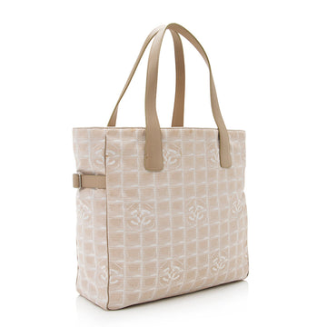 Chanel Vintage Nylon Travel Line Large Tote (SHF-21362)
