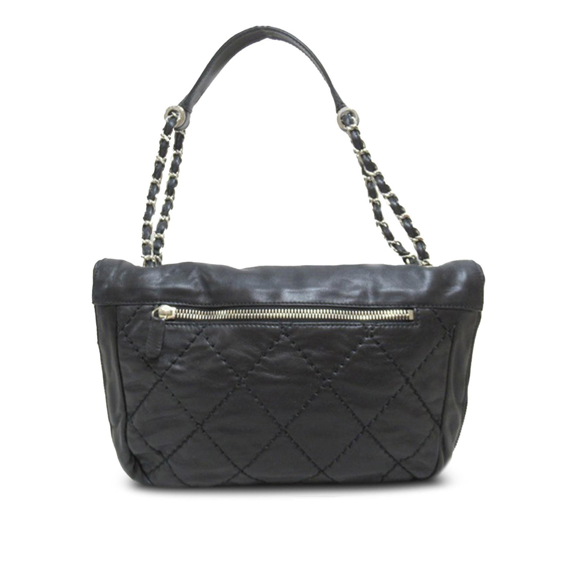 Chanel Wild Stitch Flap Shoulder Bag (SHG-uMH6ML)