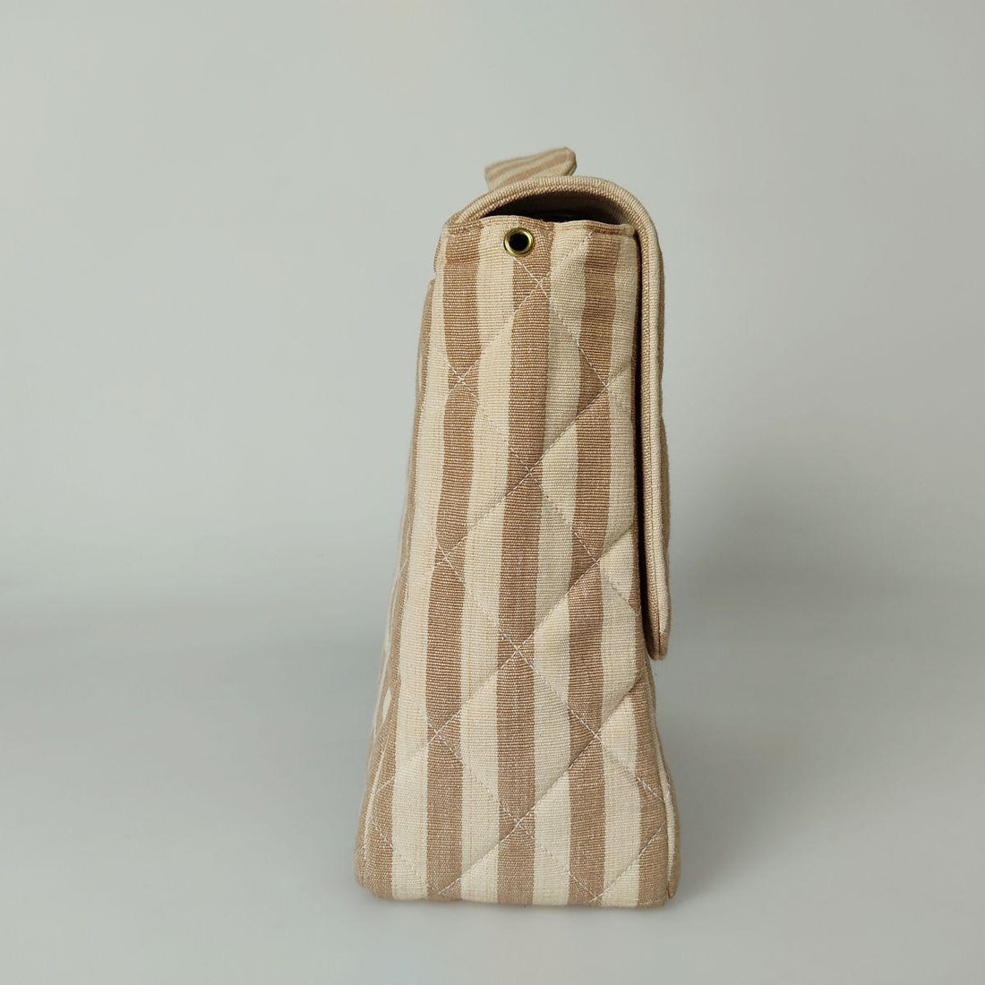 Chanel vintage handBag in striped cotton