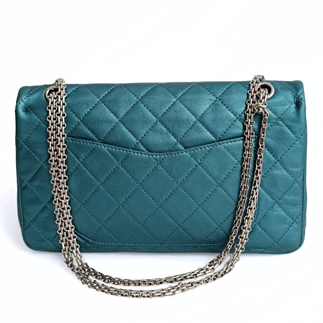 CHANEL shoulder bag 2.55 Dekamatrasse 30 Large double flap