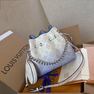 LV Bella Bucket Bag Light Blue For Womtlm,  Shoulder And Crossbody Bags 7.5in/19cm LV M57856
