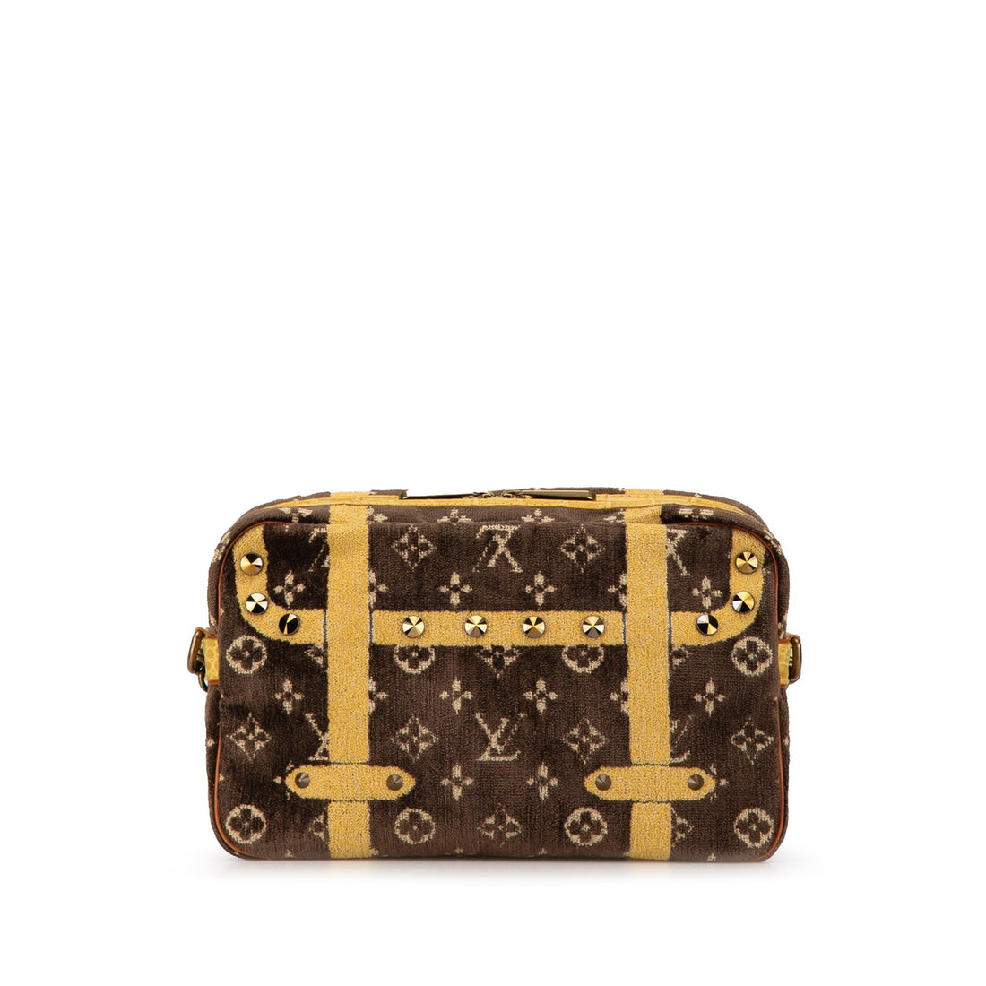 Brown Louis Vuitton Trompe L'oeil Trocadero Shoulder Bag