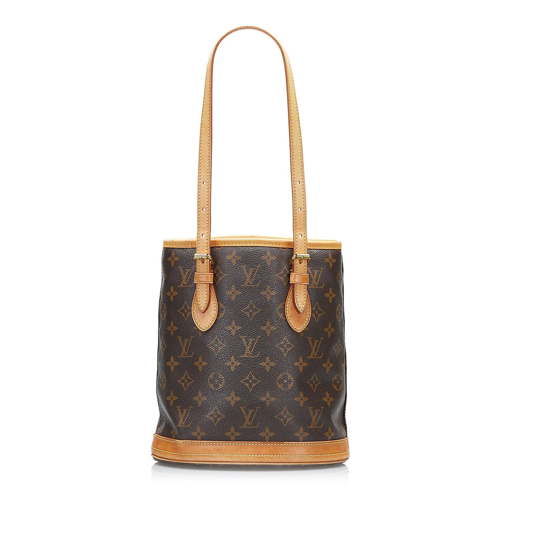 LOUIS VUITTON Monogram Petit Bucket Bucket Bag