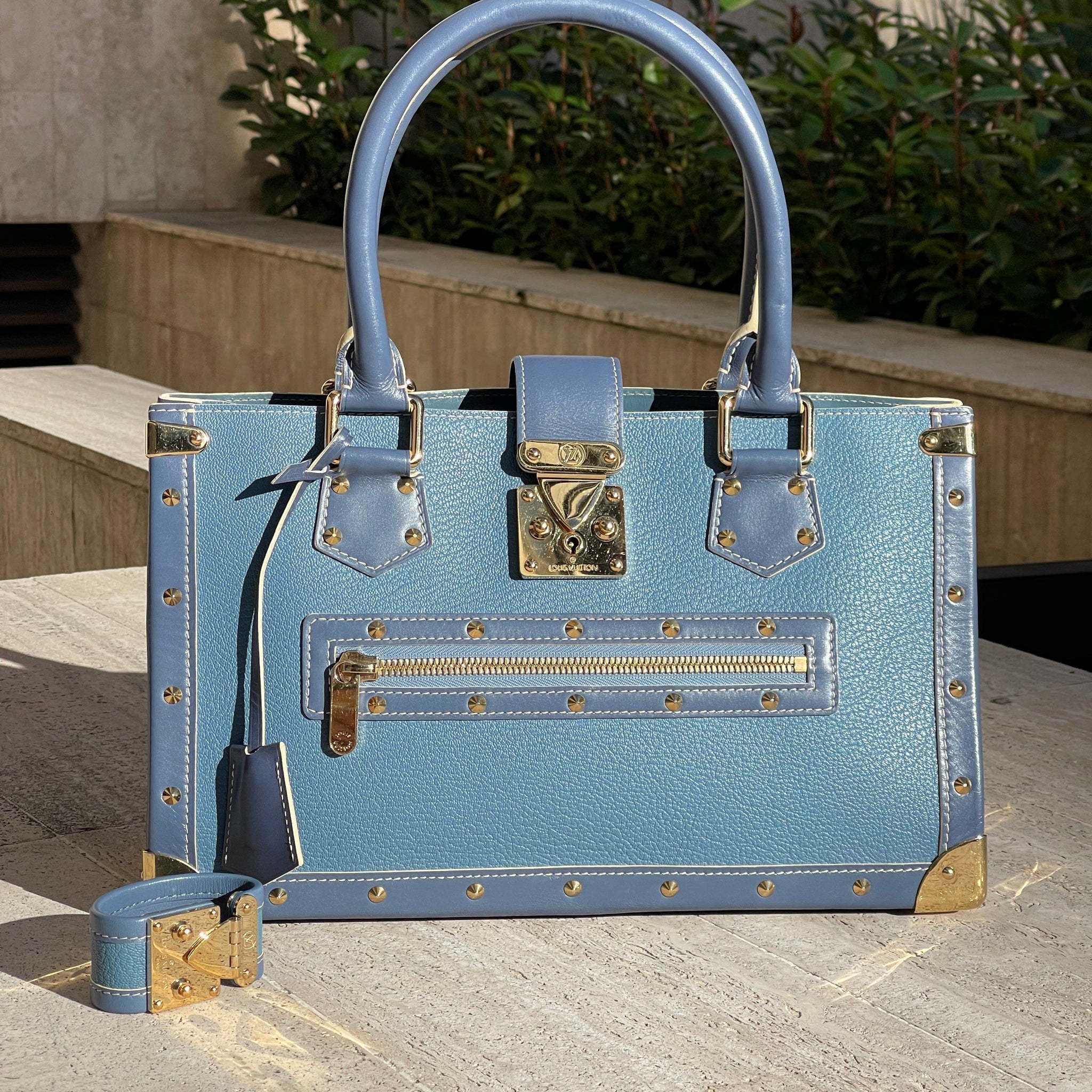 Louis Vuitton - Sac Le Fabuleux bleu
