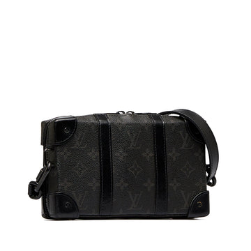 LOUIS VUITTON Monogram Eclipse Soft Trunk Wallet Crossbody Crossbody Bag