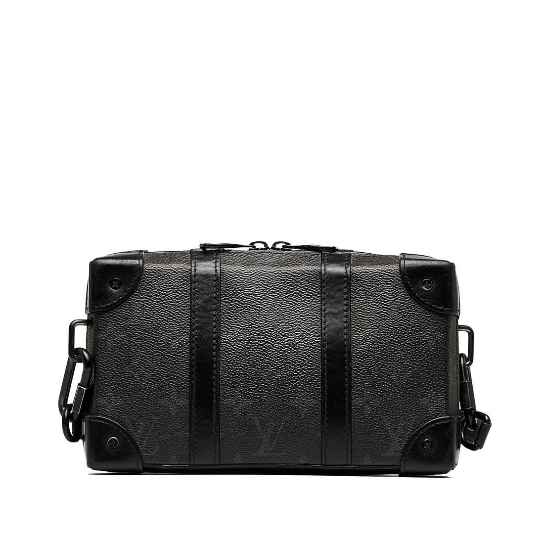 Black Louis Vuitton Monogram Eclipse Soft Trunk Wallet Crossbody