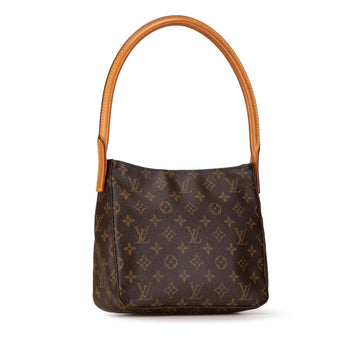 Brown Louis Vuitton Monogram Looping MM Shoulder Bag