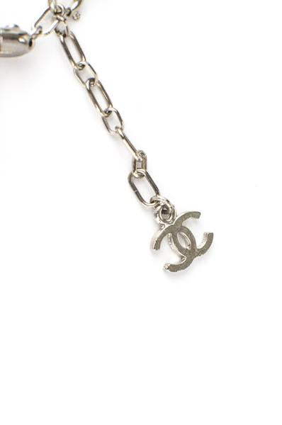 Chanel Silver Pearl Sunray Solar Bracelet