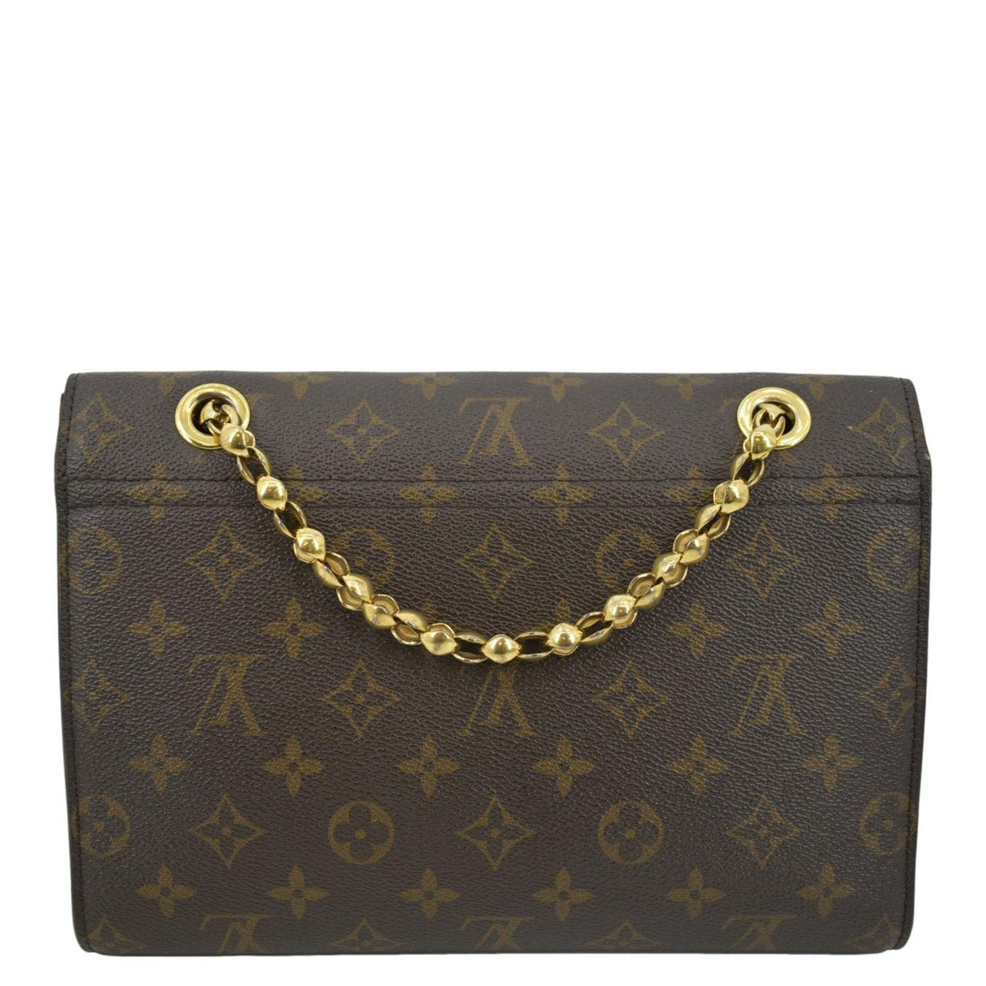 LOUIS VUITTON Victoire Monogram Canvas Crossbody Bag Black