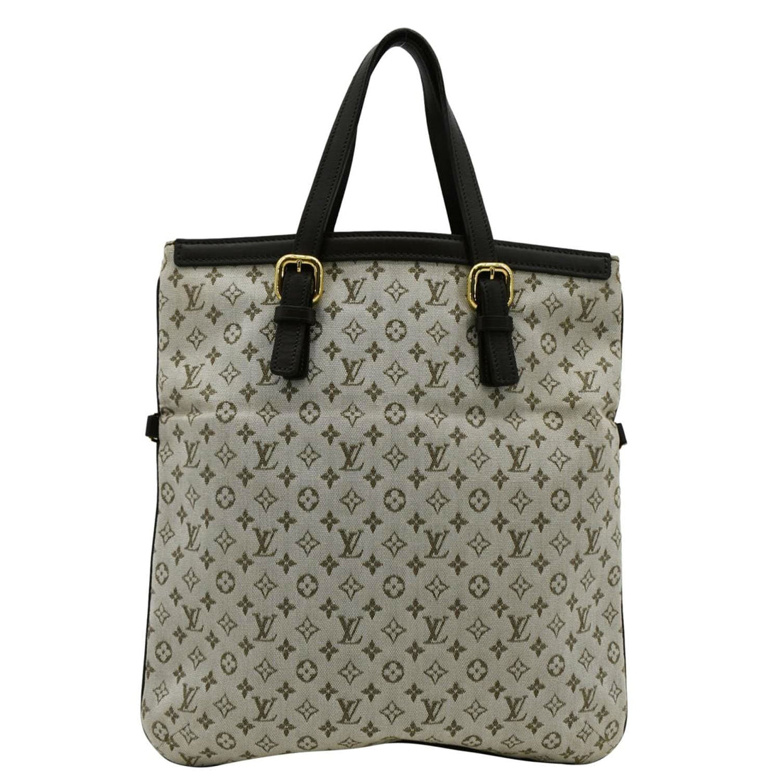 LOUIS VUITTON Francoise Monogram Mini Canvas Shoulder Bag Khaki