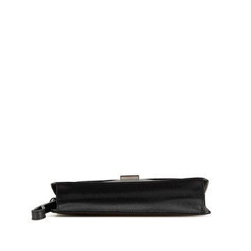 Black Louis Vuitton Taiga Selenga Clutch Bag