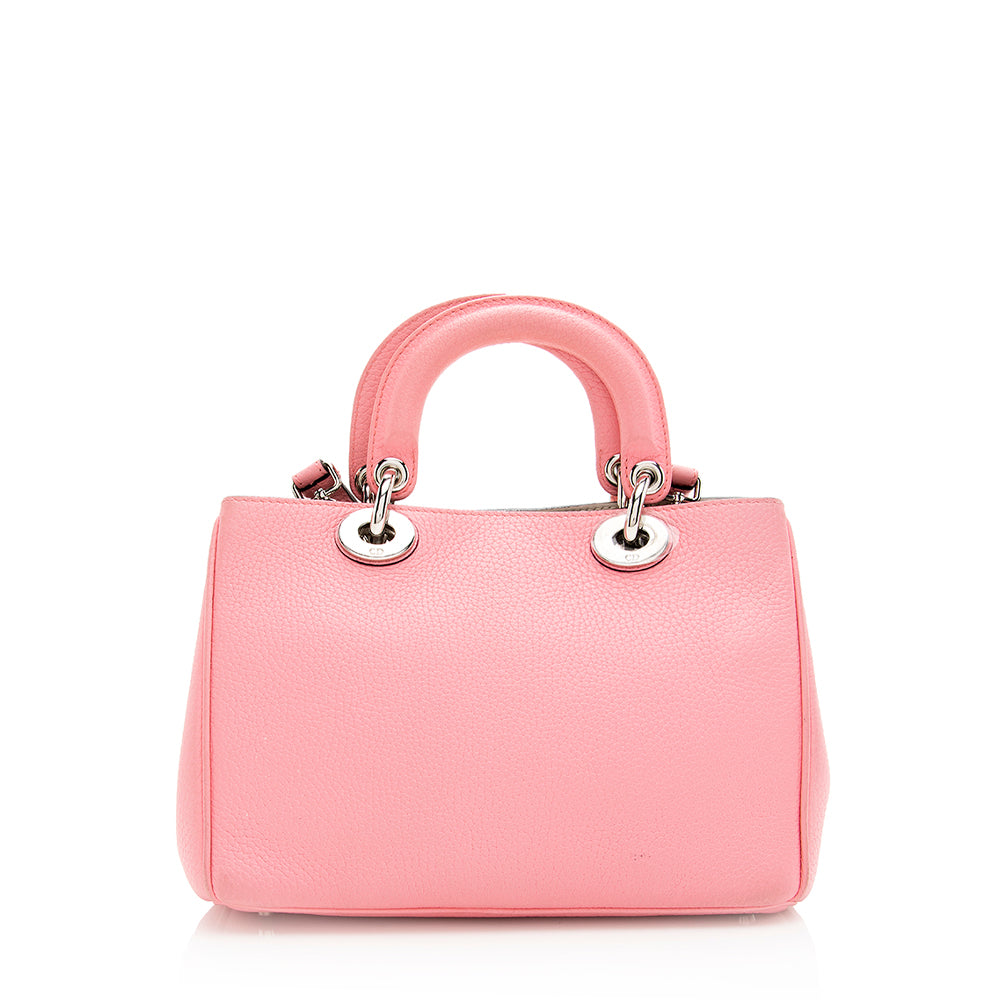 Dior Bullcalf Leather Diorissimo Mini Tote (SHF-19962)