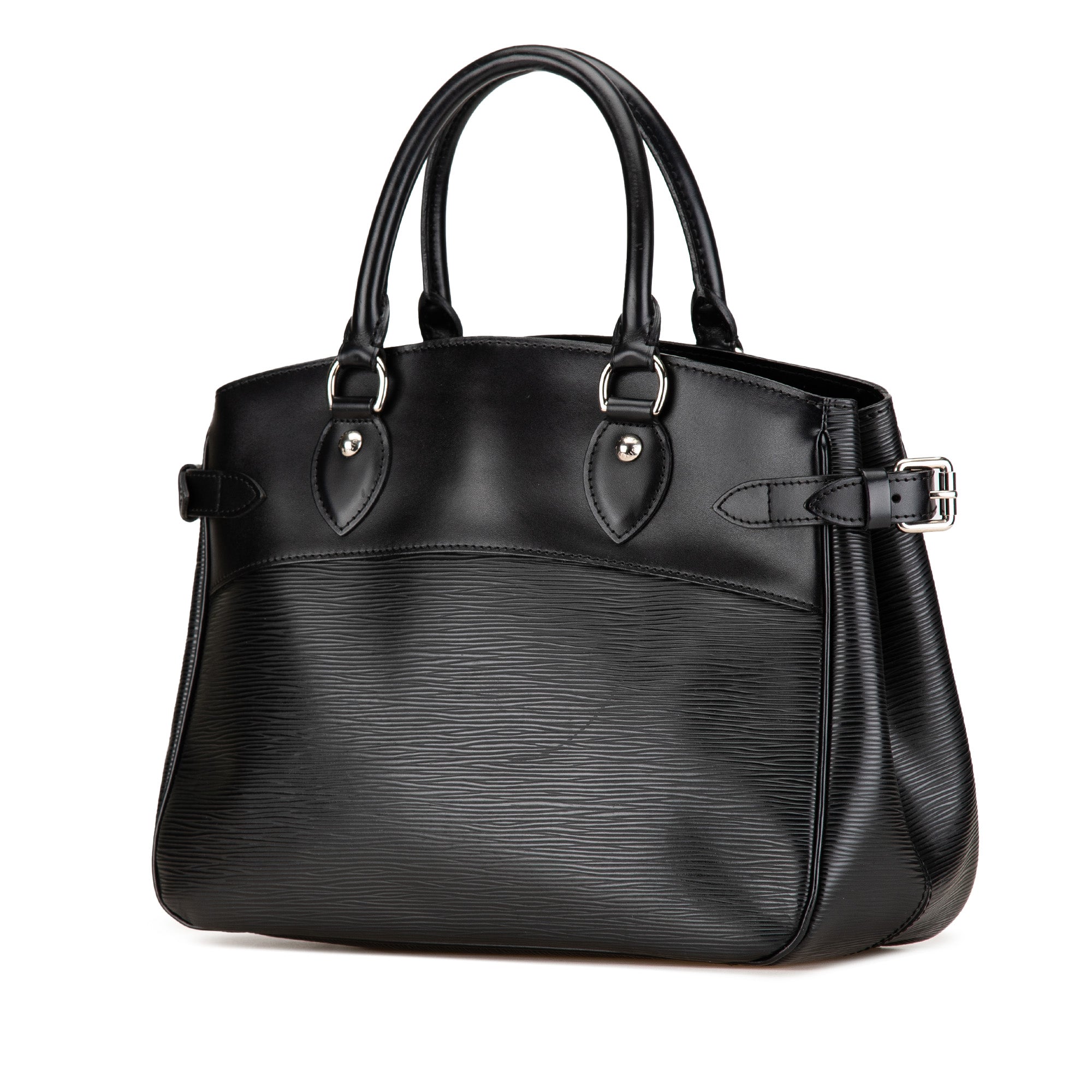 Black Louis Vuitton Epi Passy PM Handbag