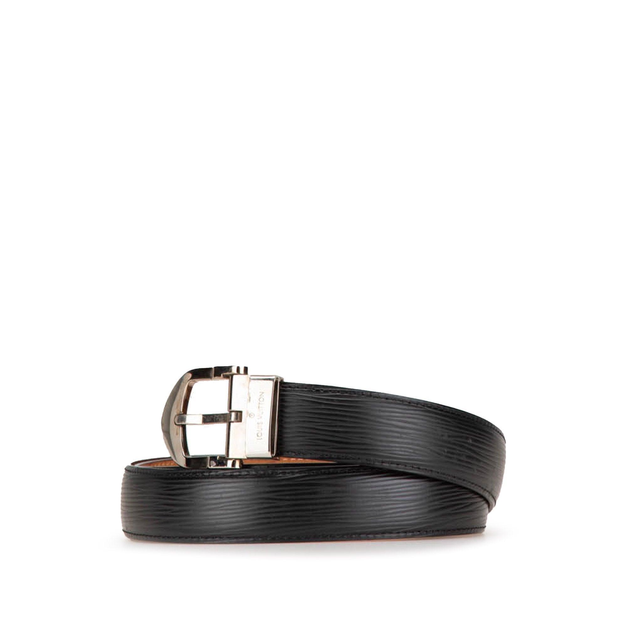 Black Louis Vuitton Epi Ceinture Belt
