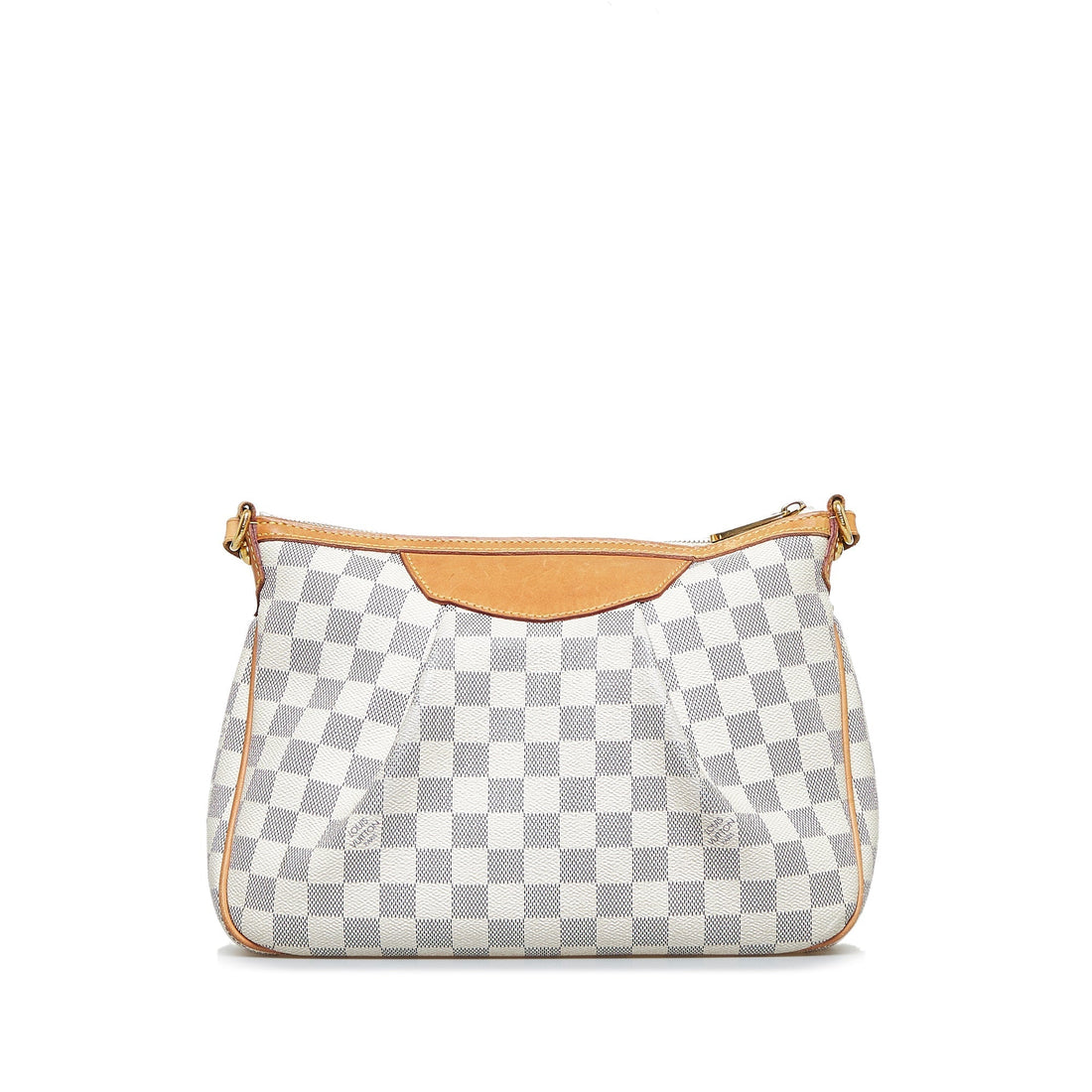 LOUIS VUITTON Damier Azur Siracusa PM Crossbody Bag