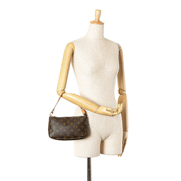 Brown Louis Vuitton Monogram Pochette Accessoires Shoulder Bag