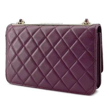 Chanel Lambskin Trendy CC Wallet On Chain Crossbody Bag