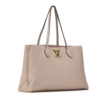 Pink Louis Vuitton Lockme Shopper Tote Bag