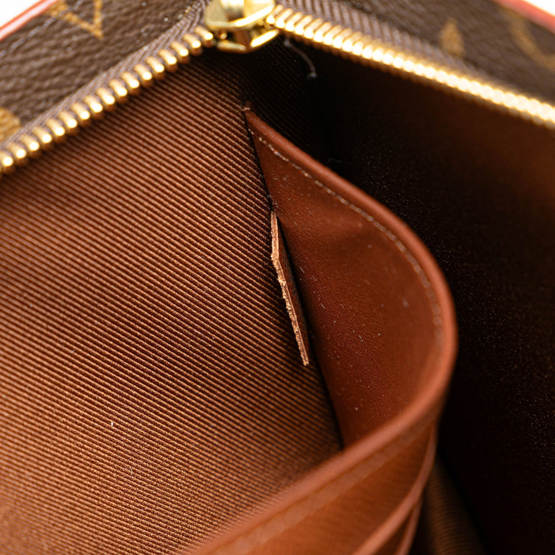 Brown Louis Vuitton Monogram Legacy Chain Clutch