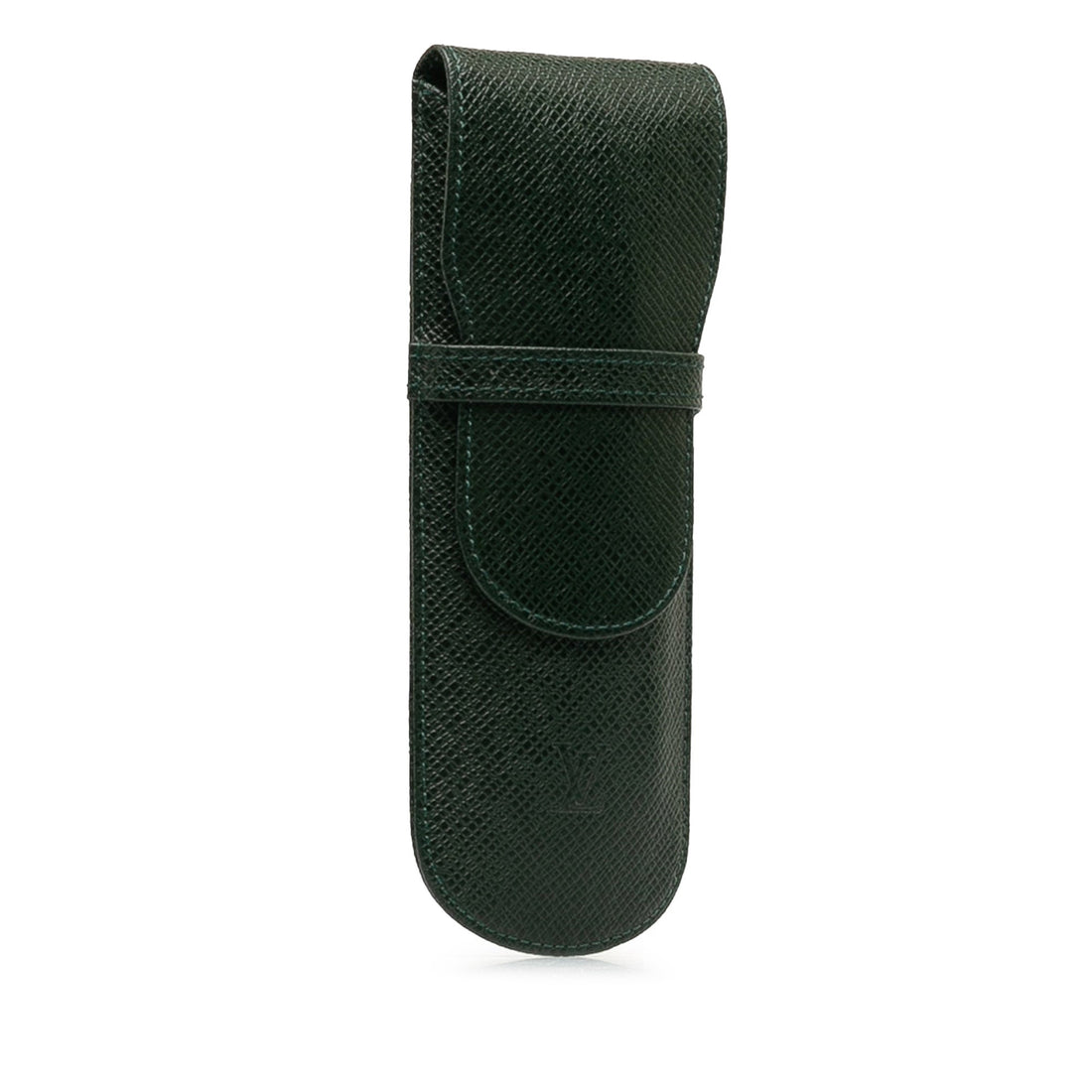 Green Louis Vuitton Taiga Etui Pen Case