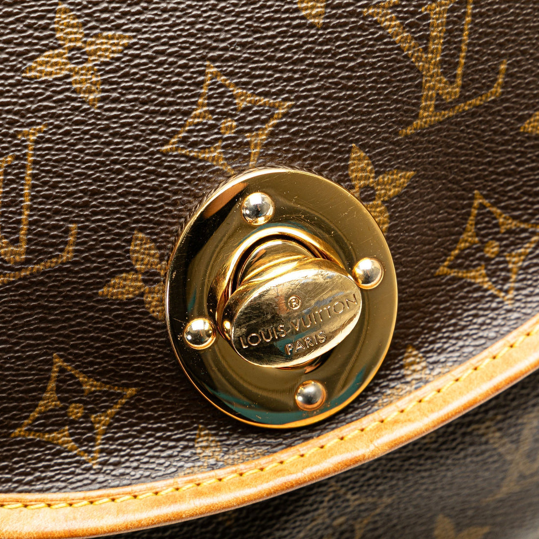 Brown Louis Vuitton Monogram Tulum GM Crossbody Bag