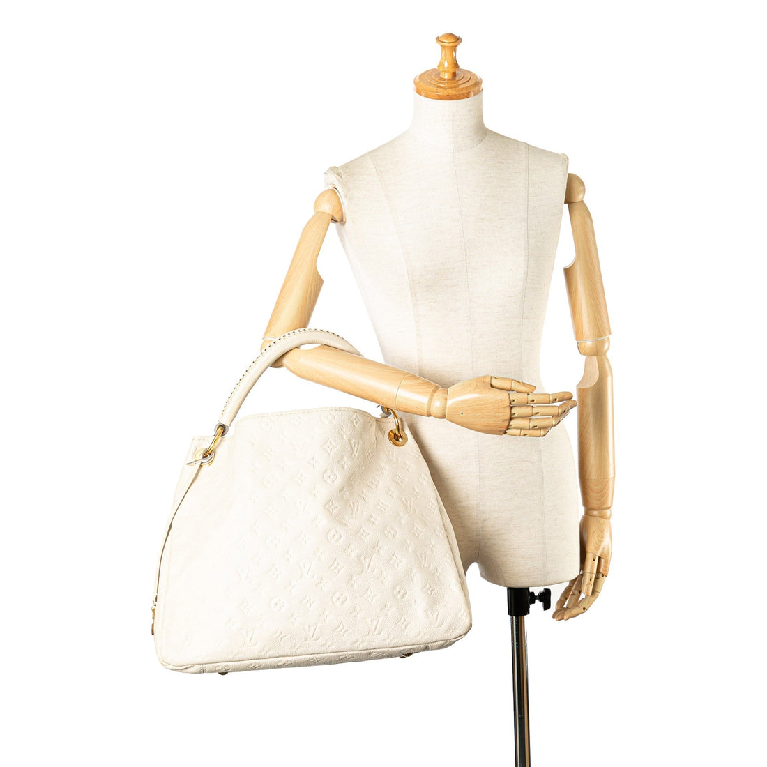 LOUIS VUITTON Monogram Empreinte Artsy MM White
