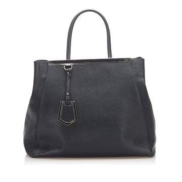 Fendi Saffiano Leather 2Jours Tote (SHG-16385)