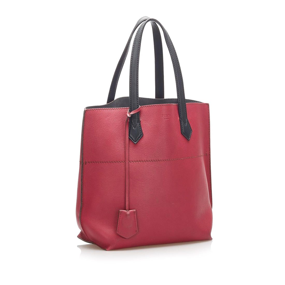 Fendi All Shopper Leather Tote Bag