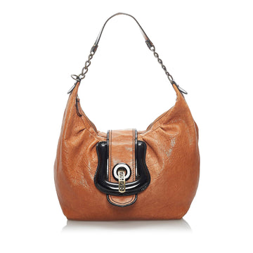 Fendi B Bag Leather Shoulder Bag