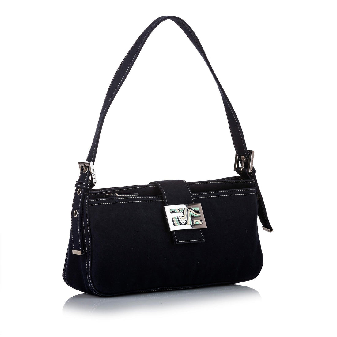 Fendi Canvas Shoulder Bag