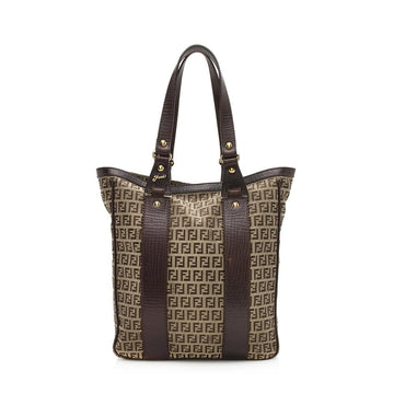 Fendi Canvas Zucchino Tote